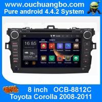 Buy cheap Ouchuangbo Car DVD Stereo System for Toyota Corolla 2008-2011 Android 4.4 3G product