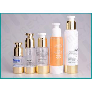 Buy cheap Plastic Airless Pump Cosmetic Packaging , Various Volumes Foundation Pump Bottle  from wholesalers