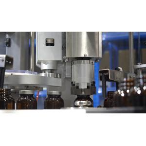 Buy cheap 4000W Capsule Filler Capper Machine With PLC Control from wholesalers