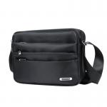 Buy cheap Black Shoulder Messenger Bag Multi Pocket Crossbody Bag Casual Nylon from wholesalers