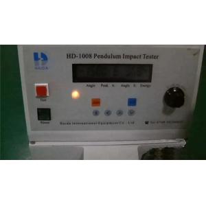 Digital Display Rubber Testing Machine , Plastic Material Charpy Impact Testing