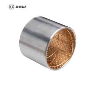 Buy cheap Wrapped Bimetal Bushing Copper Alloy Sinter Bronze Bush CuPb6Sn6Zn3 from wholesalers