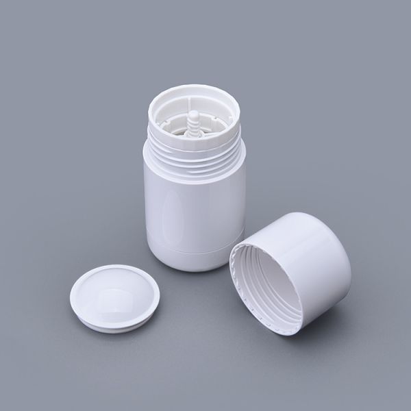 Buy cheap Empty White Abs Cover Pp Iner Round Deodorant Tubes 30g 50g from wholesalers
