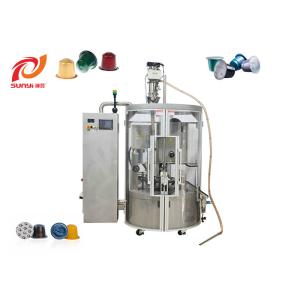 Buy cheap Pneumatic Aluminum Nespresso Rotary Filling Sealing Machine from wholesalers