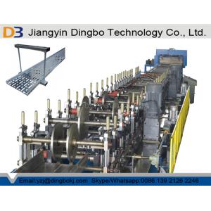 Buy cheap Main Motor Power 22KW Cable Tray Ladder Manufacturing Roll Forming Machine PLC System Controller from wholesalers