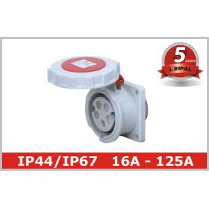 IEC CEE Single Phase Industrial Electrical Sockets And Plugs OEM