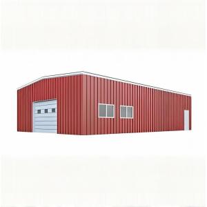 Industrial Prefab Metal Building Construction Q235 Q345 Steel Structure Factory