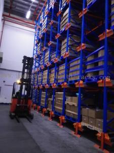 China Six Level HD Pallet Radio Shuttle Racking System, A High Compact Storage Model on sale China Six Level HD Pallet Radio Shuttle Racking System, A High Compact Storage Model on sale