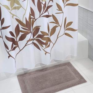 Buy cheap Walmart Bathroom Leaves Plastic Waterproof Thick Window Shower Curtains With Hooks from wholesalers