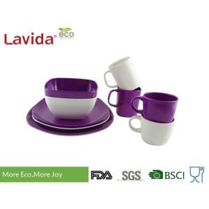 Dishwasher Safe Melamine Picnicware Set Non - Flammable High Temperature