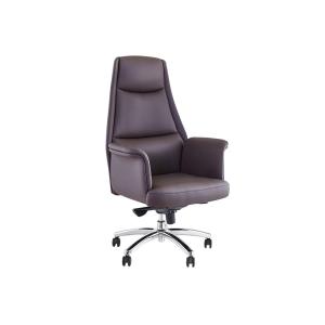 Rotating High Back Ergonomic 80cm Leather Swivel Office Chair