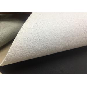Buy cheap Embossed Soft Faux Leather Fabric , Microfiber Polyurethane Leather Fabric from wholesalers