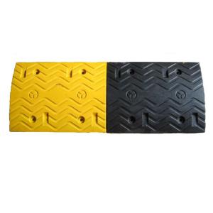 Buy cheap crush-resistant rubber speed hump on road from wholesalers