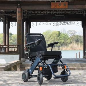Buy cheap Lithium Battery Alu Motorized Power Wheelchair Electric For Disabled from wholesalers
