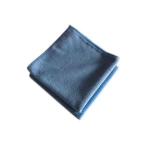 Buy cheap 80%Polyester 20%Polyamide  Light Blue Microfiber Cleaning Towel from wholesalers