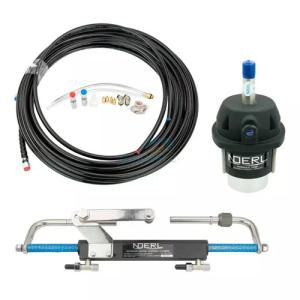 Buy cheap 300HP Zinc Alloy Yacht Engine Outboard Steering System 17FT Cable from wholesalers