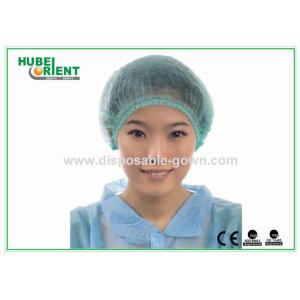 Buy cheap Non Stimulating Polypropylene Nonwoven Disposable Clip Cap from wholesalers