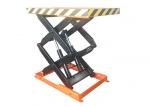 Buy cheap 1000kg Stationary Scissor Lift Table With Max Lift Height 1000mm 1.5kw Power from wholesalers