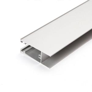 Buy cheap Silver Anodized 6m 0.8mm Aluminum Door Frame Extrusions from wholesalers