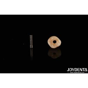 Buy cheap 4.1mm V Shaped Thread Titanium Abutments With Internal Hex Connection from wholesalers