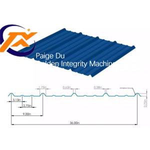 R Panel Ag Panel Corrugated Roof Sheet Making Machine Double Layers
