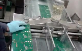 Buy cheap High Precision PCB Cutter Machine Motorized Linear Blade With Washer from wholesalers