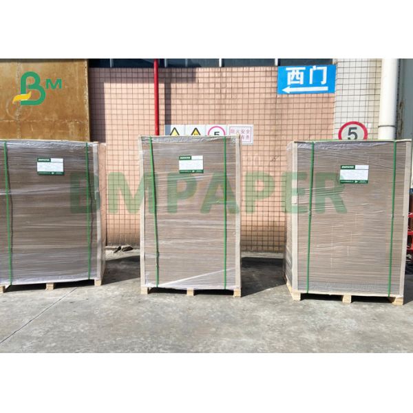 Quality Both Sides Grey Back Hard Strength Recycle Pulp Grey Chipboard for sale