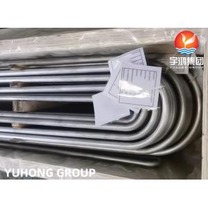 Buy cheap ASTM A213 / ASME SA213 TP444 Stainless Steel Seamless U Bend Tube Applied For Heat Exchanger from wholesalers