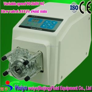 basic peristaltic pump for 30ml bottle filling