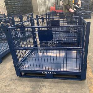 Buy cheap Foldable Stillage Pallet Cage Depth 800mm With Padlock Locking System from wholesalers