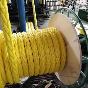 Buy cheap Low Creep Spliceable 12 Strand UHMWPE Rope with Low Elongation for Marine Applications from wholesalers