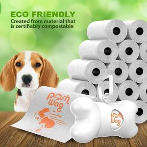 Buy cheap Biodegradable Plastic Bags Dog Waste Handling Use With Dispenser from wholesalers