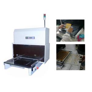 Buy cheap 0.08MM Thick LCD Display CNC Pneumatically PCB Punching Machine from wholesalers