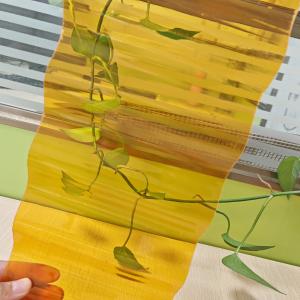 Orange Polycarbonate Corrugated Sheet Perfect Solution For Both Practical And