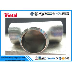 Buy cheap Petroleum Industry Alloy C276 Equal Tee Seamless Butt weld ASME B 16.9 from wholesalers