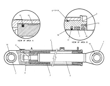 Quality 8C5219 Seal Plain Encased Piston Rod Cylinder Liner 7E-539 Engine 8C-5219 Ring 7E539 Piston for sale