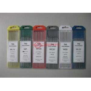 Buy cheap Polished Surface Pure Tungsten Electrodes , Good Conductivity Wolfram Tungsten Electrodes from wholesalers