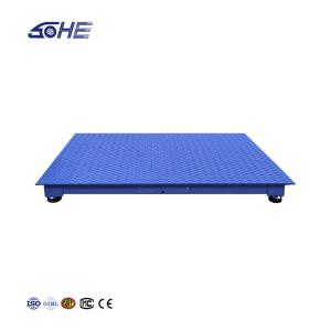 1.2*1.2m Carbon Steel Industrial Floor Scale with Bracket and LED Display