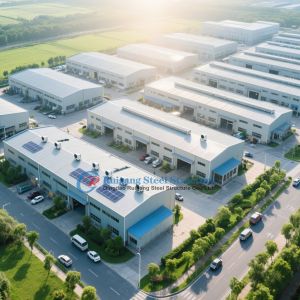 China Customized Pre-Engineered Steel Structure Workshop Building For Factory With Insulated Panel on sale