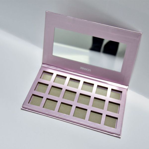 Buy cheap Customized Cosmetic Packaging Case Foldable 3*6 Empty Eyeshadow Box from wholesalers