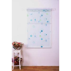 Buy cheap Manual 100% polyester fabric double roller blinds for windows with aluminum toprail from wholesalers