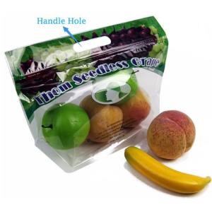fruit slider package Bag, Fruit Laminated Bunch Bag Slider Zipper Bags Apple /