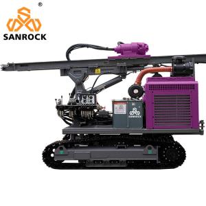 Pile Drilling Rig Photovoltaic Solar Pile Driver Machine Hydraulic Pile Driving