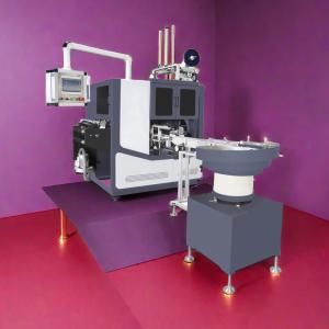 Buy cheap NO-STOp 4 SPINDLE TURRET REWINDER MACHINERY SERVO DRIVEN ACCURATE LOOP CONSENT TENSION CONTROL PRECISELY CUT IN THE GAP from wholesalers