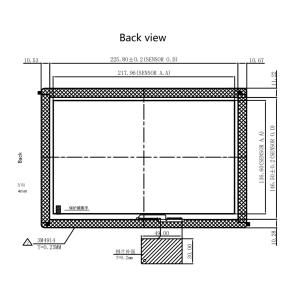Buy cheap POS G+G 10.1 Inch Projected Capacitive Touch Panel from wholesalers