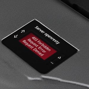 Buy cheap Server openresty Plastic Injection Keysets Cover 403 Forbidden Request Denied Error from wholesalers