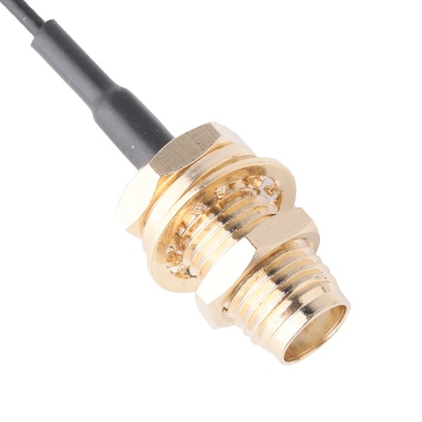 Quality ROHS RF SMA F JACK To MHF Plug For 1.37mm RF Black Cable 50Ω OEM/ODM for sale