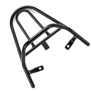 Customized Black Cargo Carrier Metal Parts for Modified Motorcycles and Durable