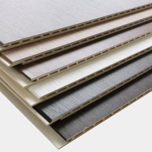 Buy cheap Exterior Fluted WPC Wall Panels Cladding Wood Plastic Composite from wholesalers