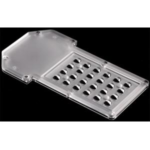 Buy cheap High Transmittance 24pcs 2835LEDs PC Environmental Material Low Glare Lens for Street Lighting from wholesalers